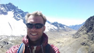 AJ Smith Cycling on the  tour with redspokes